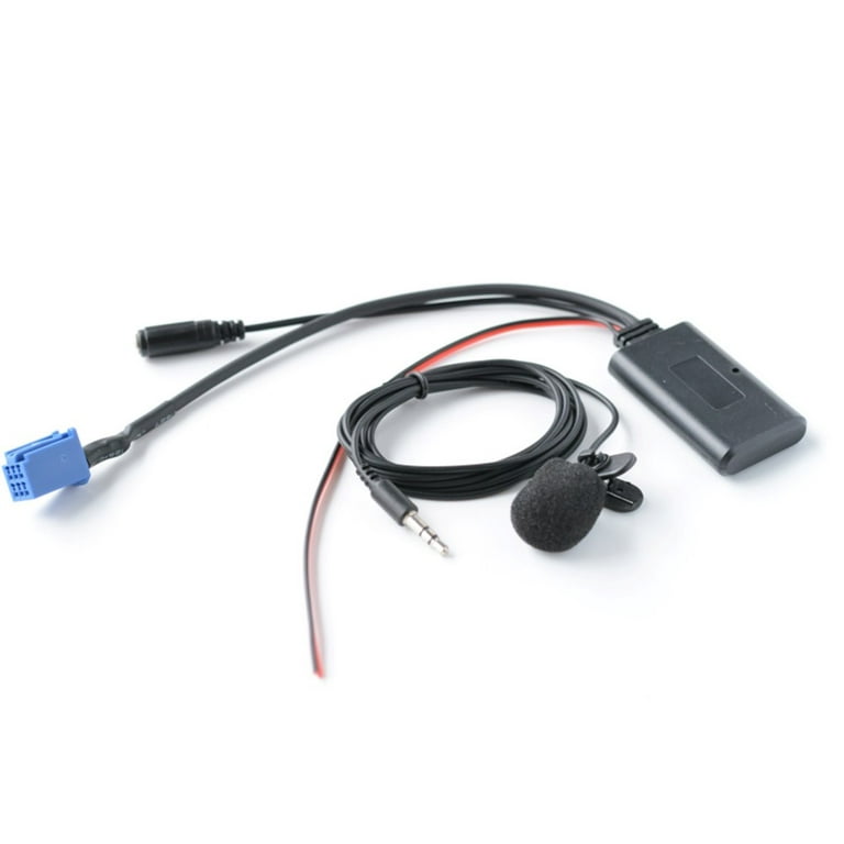 Car Bluetooth Adapter AUX-IN Audio Microphone Handsfree MIC For