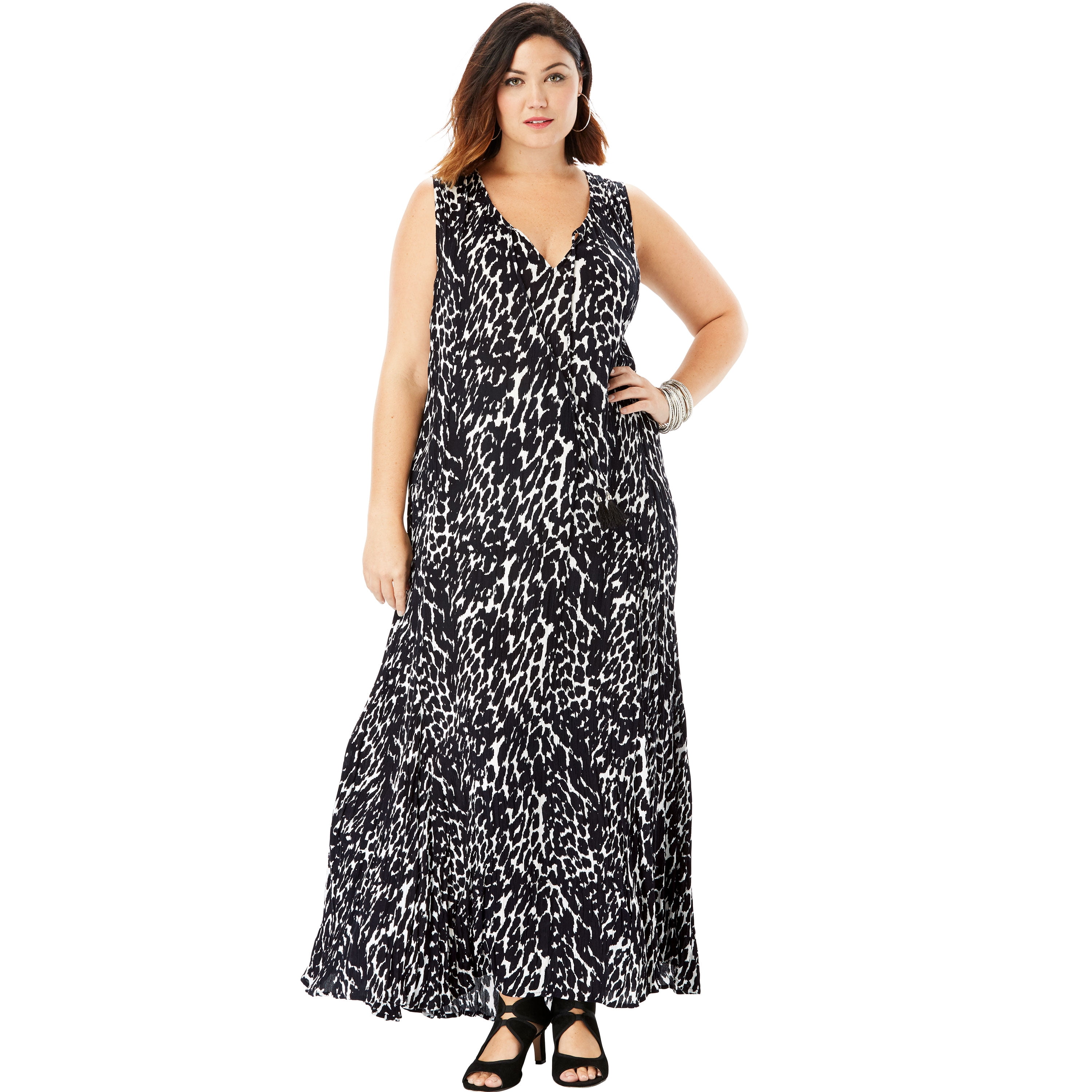 walmart plus maxi dress