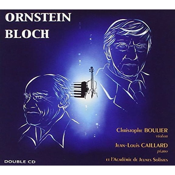 Boulier,Christophe/Caillard - Ornstein/Bloch - Music & Performance - CD