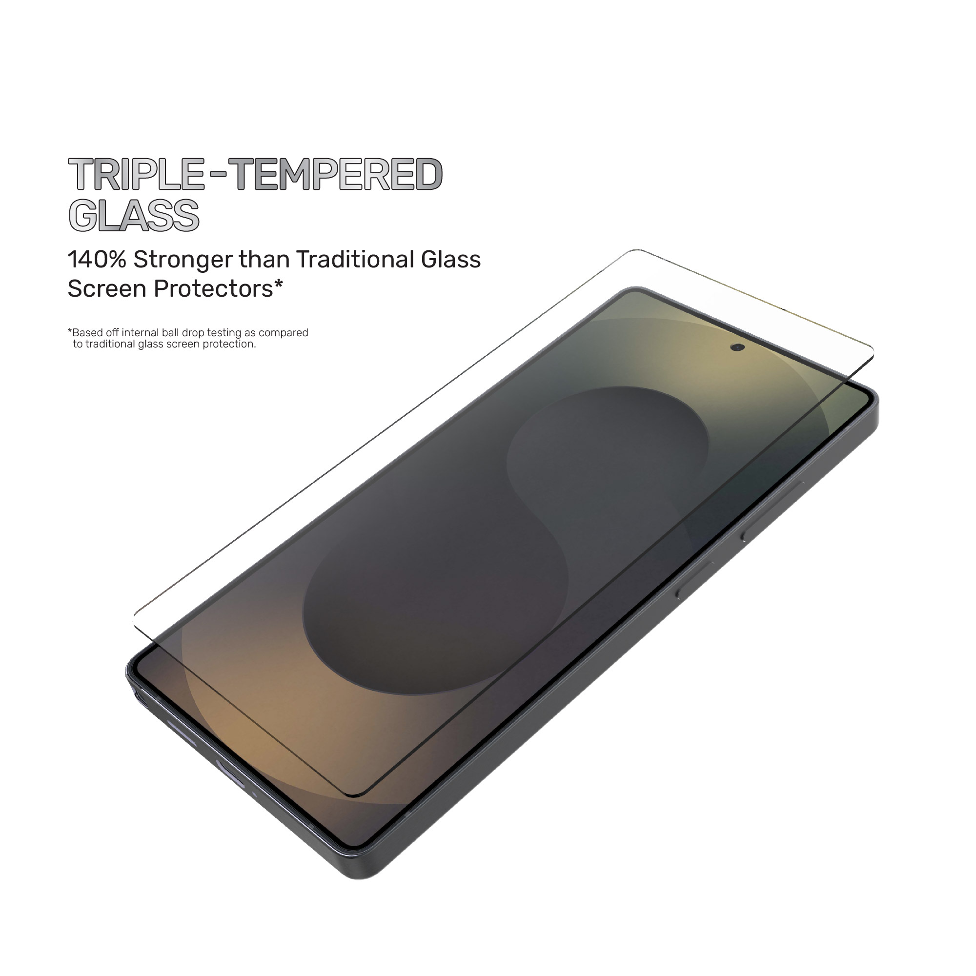 DuraGlass Advanced Glass Screen Protector for Samsung Galaxy S25 Ultra photo 4