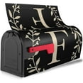 thumbnail image 4 of Classic Monogram Letter F Mailbox Cover Magnetic Standard Size Waterproof Letter Post Box Cover Wrap Oversize Decoration Welcome Home Garden Outdoor 21" Lx 18" W, 4 of 6