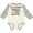 Natural and Heather, variant on Inktastic My Grammy Loves Me with Sloth and Hearts Boys or Girls Long Sleeve Baby Bodysuit