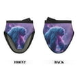 thumbnail image 2 of Pofeuu Mystical White gorilla Jungle Print Thickened Mini Silicone Oven Mitts Heat Resistant, Rubber Oven Mitt Gloves, Finger Pinch Grips, Pot Holder, Silicone Potholder, 2 of 7