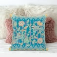 thumbnail image 2 of Amrita Sen Designs  18 x 18 in. Pond Peacock Broadcloth Indoor & Outdoor Blown & Closed Pillow - Multi Color, 2 of 5