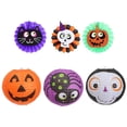 thumbnail image 2 of Abanico de papel de Halloween Allinless 6 piezas para decoraciones de Halloween, 2 of 3