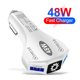 thumbnail image 4 of Cargador De Coche Adaptador de carga rápida portátil para teléfono móvil 48W 2 puertos USB QC3.0 Cargador de coche, 4 of 8