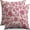 Hot Pink Block Print, variant on Vintage Floral Block Print Pillow Covers 20x20 Set of 2 Black Brown Cream Flower Pattern Rustic Old Style Decorative Throw Pillow Cases Outdoor Farmhouse Decoration for Sofa Couch Bed