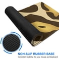 thumbnail image 6 of Long Mouse Pads for Desk,Gold and Brown Of Leopard Print Desk Mats on Top Of Desks, Desk Mouse Pad Extra Large with 3mm Non-Slip Base and Stitched Edge for Gaming,Office,Work,Home 31.5"x11.8", 6 of 6