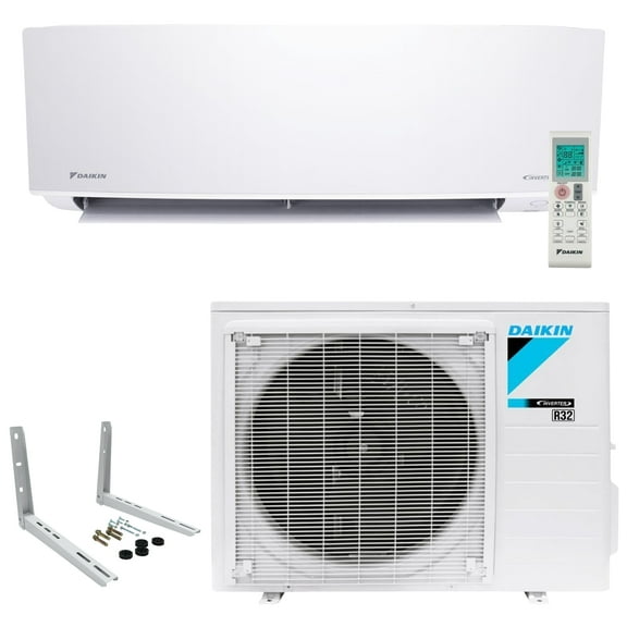 Daikin 18000 BTU 18 SEER2 R32 Entra Series Ductless Air Conditioner Heat Pump with Bracket