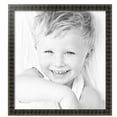 thumbnail image 2 of ArtToFrames 25" x 27" Black Cascade Picture Frame, 25x27 inch Multi Wood Poster Frame (WOM-5192),  Pack, 2 of 7