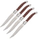 thumbnail image 4 of Cuchillos Laguiole uso Comercial LaguioleWoodLight 8pzas 23 cm Madera Café Claro Acero Inoxidable Cuchillo para carne., 4 of 4