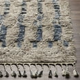 thumbnail image 2 of Hauteloom Ingham Wool Living Room, Bedroom Area Rug - Bohemian, Transitional - High Pile - Blue, Charcoal, Cream - 2' x 3', 2 of 14