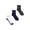 MULTI (GREY, WHITE, NAVY), variant on Champion Men’s Ankle Socks 6 Pack – Half Terry Cushion, Moisture-Wicking, Arch Support, Stretch Comfort, Sizes 6–12.5