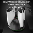 thumbnail image 2 of Consola De Juegos Manija Cargador Controlador De Juegos De 4 Ranuras Base De Carga Rápida Con Indicador Led Circuito De Luz Que Protege La Base De Carga Compatible Con Joy-Con Noticed EL011149-00, 2 of 6