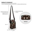 thumbnail image 4 of HELLHERO Bookish Cats Shoulder Purse with Double-layer for Outdoor Travel Daily Use, 4 of 4