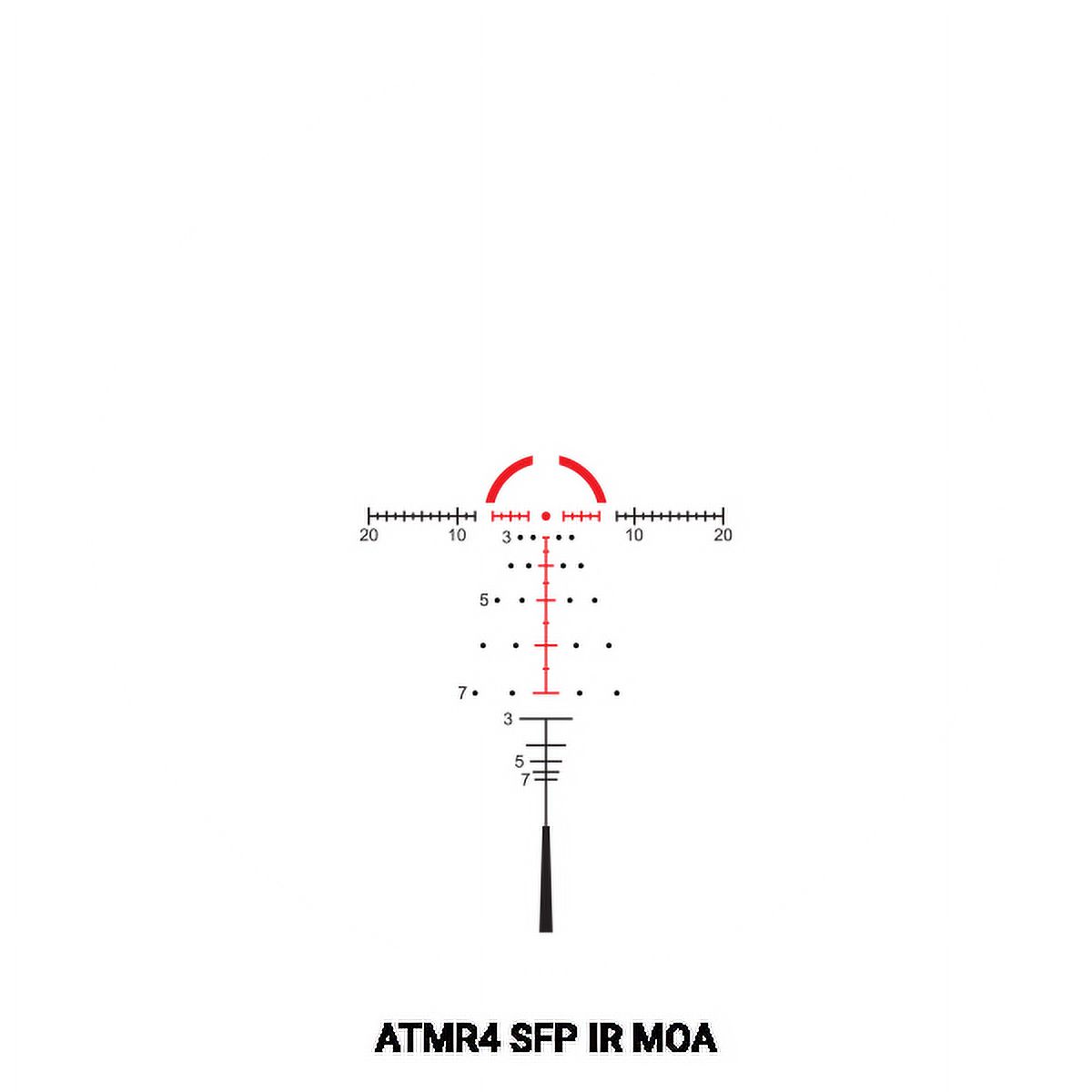 Athlon Optics Helos BTR Gen 2 Rifle Scope 1-10x 28mm Illuminated ATMR4 MOA Reticle Matte Black