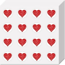 128Pcs Happy Valentine's Day Stickers Planner Decal Sticker Self-Adhesive Bulk Small Red Heart Stickers for Scrapbook Art Craft Students Classroom Water Bottle Lover Gifts 2.5x2.5cm colorful