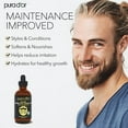 thumbnail image 4 of PURA D'OR ORGANIC Beard Softening Oil, 4 Fl Oz, 4 of 7