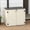 Beige + Brown, variant on Dextrus 30 CuFt Waterproof Metal Shed Shelf, Space Saving Storage Rack for Garden Patio Garage, Easy to Assemble, White