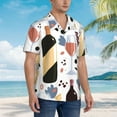 thumbnail image 5 of Balery Men'S Summer Hawaiian Shirts Short-Sleeve Design Name Printed Casual Shirts - Size Name, 5 of 9