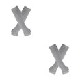 thumbnail image 3 of ZheElen Easy To Wear Over Knee Socks Highly Elastic And Durable Soft And Breathable Wide Application Polyester Easy To Match light gray 2Set, 3 of 6