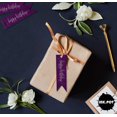 thumbnail image 4 of Inkdotpot Pack Of 50 Happy Birthday Favor Paper Tags Craft Real Silver Foil Hang Tags, 4 of 6