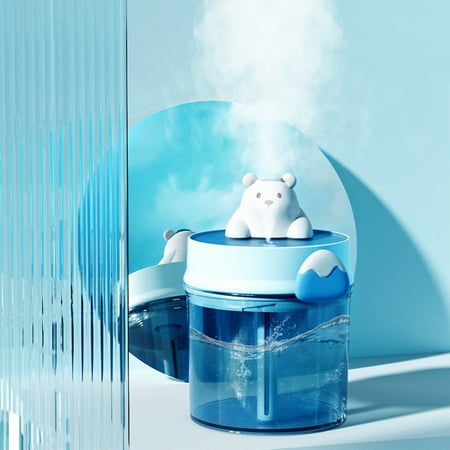 

Werulen Home Humidifier Clearance USB Humidifier With Light Quiet Cool Mist Humidifier For Bedroom And Office Plants Easy To Clean