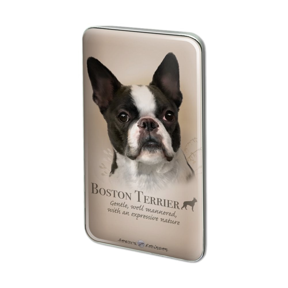 Dangle Style BOSTON TERRIER Dog Head Resin Earrings Jewelry 