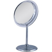 Angle View: SA37 Zadro Surround Light Pedestal Vanity Mirror with 7x Magnification