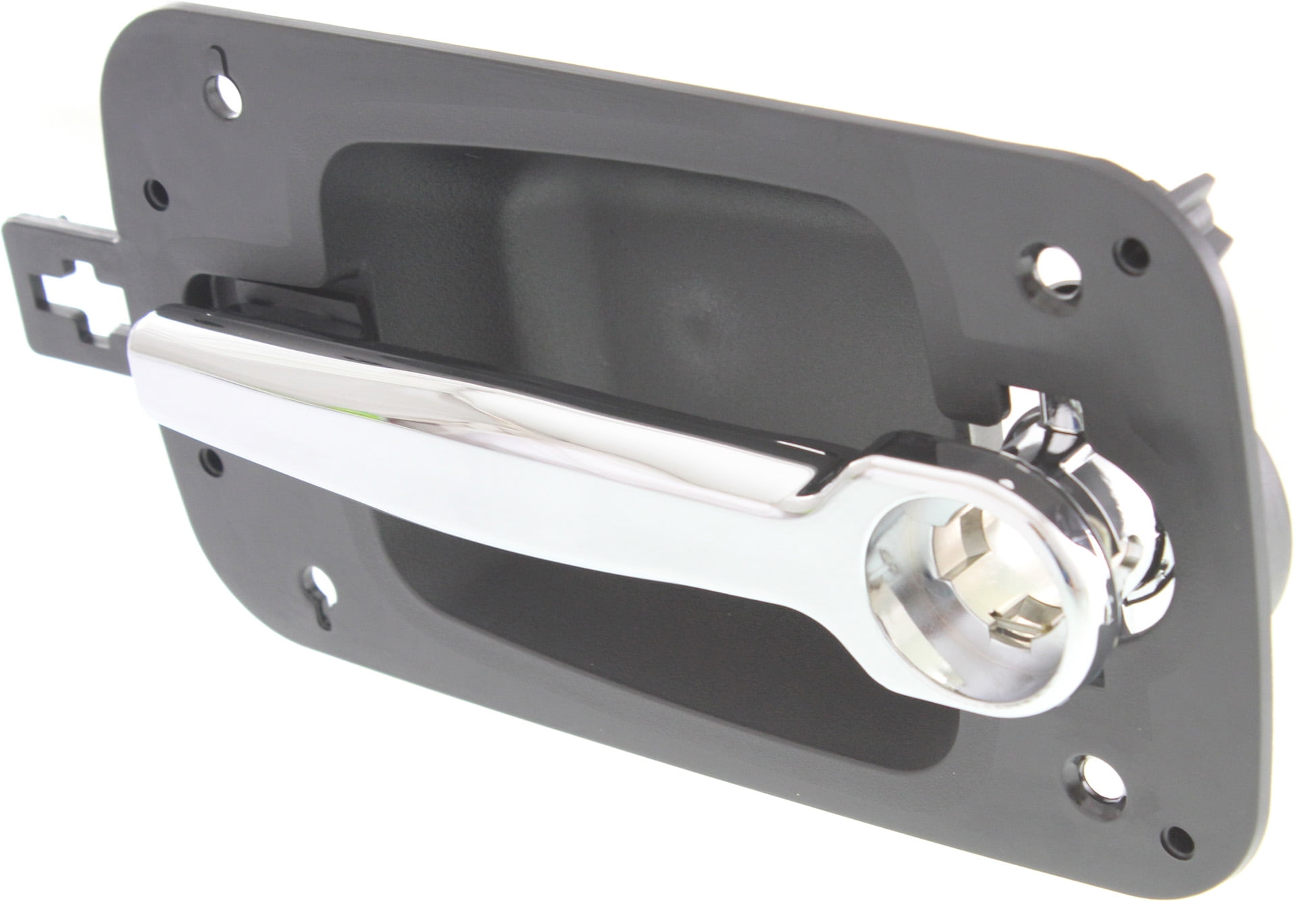 Replacement Repi462157k Exterior Door Handle Front, Right Passenger Black bezel For 2008-2012 International Trucks