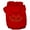 Red, variant on Halloween Pet Dog Cat Hoodie Rhinestone, "Jack O' Lantern"