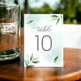thumbnail image 2 of Succulent Design Table Number Cards Double Sided Party Table Numbers for Reception Baby Shower Anniversary Birthday Bridal Party 4x6 25 Pcs, 2 of 3