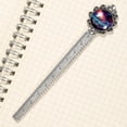 thumbnail image 3 of Galactic space Vintage Silver Lace-Edged Book Mark, Book Marks, Reading Accessories: a Gift for Readers and Book Lovers, 3 of 5