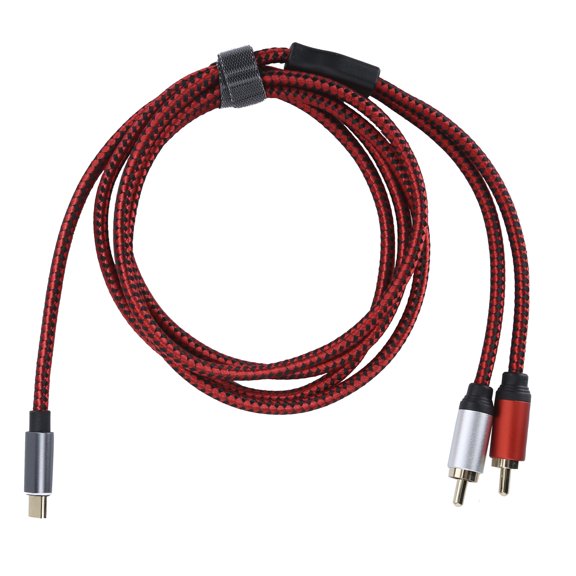 Cable de audio tipo Cto RCA, chapado en oro Cable de audio macho tipo C chapado en oro Cable de audio RCA Características de vanguardia