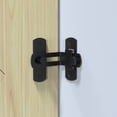 thumbnail image 2 of Puerta Corredera de Granero Sunnimix Cerradura de Acero Fundido Decoración Rústica Negro, 2 of 8
