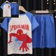 thumbnail image 1 of 12 (7T 8T) ClearChildren Pijamas Conjuntos de verano para niños Niñas Pijamas de algodón suave Conjunto de manga corta Camiseta Tops Pantalones cortos Spiderman Pajamas_l esquí esquí Gafas de esquí, 1 of 3