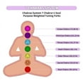 thumbnail image 6 of Chakra Tuning Fork Set, 7 Chakra+1 Soul Purpose Weighted Tuning Forks for ,Yoga, Sound Healing Multicolor, 6 of 8