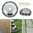thumbnail image 3 of Grass Trimmer Cutter Head Weeding Wheel Garden Lawn Mower Weed Brush, 3 of 7