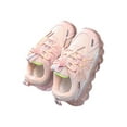 thumbnail image 3 of Daeful Baskets pour Enfants Chaussures de Sport en Maille Chaussures de Course Respirantes Roses 9.5 Tout-Petits, 3 of 7