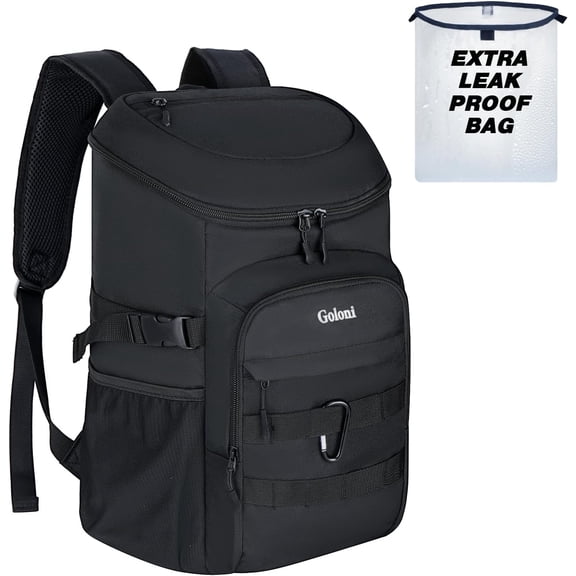 Insulated Leak-Proof Cooler Backpack for Camping Travel Beach Hiking Picnic