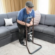 Standing Assistant Chair & Portable Patient Lift Mobility Handle Bar Aid For Elderly - 3 Handholds for Mobility & Recovery Assistance - Wheelchair Accessible