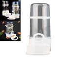 thumbnail image 3 of Automatic Bird Feeder Foraging Feeders Water Bottle Drinker Hanging Hamster Food Dispenser for Finch Parakeet Small Pets Guinea Pig Canary , Clear, 3 of 8