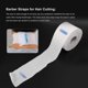 thumbnail image 5 of 5 Neck Hair Cutting Collar Ruffles Strip Roll Paper Hygiene Salon Barber Dispose, 5 of 5