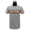 thumbnail image 1 of Playera George Talla CH Manga Corta Franja en Pecho Arizona Gris, 1 of 4