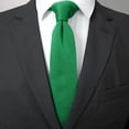 thumbnail image 2 of Landzoo One Men's Slim Knit Tie Solid Color Necktie Casual Business Wedding Party Formal Wear Accessories Soft Stylish Basic Tie, 2 of 5