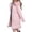 Pink, variant on Augper Women's Thicken Winter Hooded Coat Fleece Lined Parka Long Puffer Jacket with Pockets