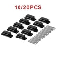 thumbnail image 2 of Loquets Magnétiques pour Portes Armoire Garde-Robe Cuisine 10 Pcs, 2 of 4