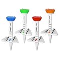 thumbnail image 2 of Meileang 4Pcs Golf Tees with Upgraded Premium Big Head High Durability Unbreakable Height Adjustable Portable Golf Tees Accessories, 2 of 7