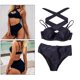 thumbnail image 5 of Las mujeres traje de baño Push Up Halter Bikini conjunto playa traje de baño SG Zulema Traje de bikini de mujer, 5 of 8