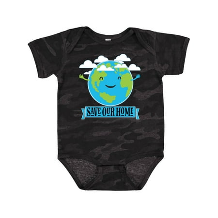 

Inktastic Earth Day Save Our Home Gift Baby Boy or Baby Girl Bodysuit